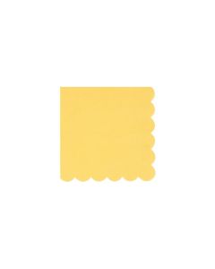 Lemon Sherbet Small Napkins