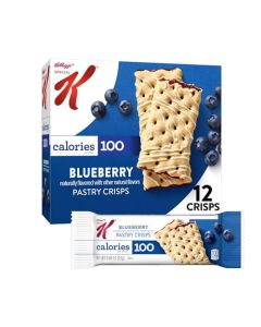 Special K Bar Pastry Crisps 100 Calorie Snacks Breakfast Bars Blueberry 528oz Box 12 Crisps