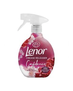 Lenor Crease Releaser Spray 500ml – Jasmine & Red Berries Fabric Wrinkle Remover, Fresh Scent, Static Control & Easy Ironing