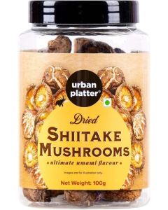 Dried Shiitake Mushrooms Pet Jar 100g