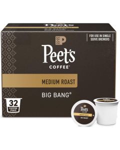 Peet's Coffee Big Bang Medium Roast Keurig K-Cup Pods - 32 Count