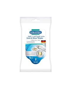 Dr. Beckmann Gold & Silver Wipes (12 Wipes)