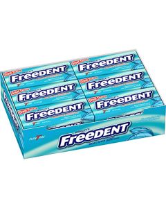 12 Pack WRIGLEYS FREEDENT Spearmint Chewing Gum 15 Stick