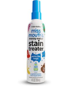 Baby Friendly Stain Cleaning Solution 118ml Effective Against Food Formula And Drink Spills Gentle On Fabrics Easy To Use Spray Bottle For Everyday Laundry Care