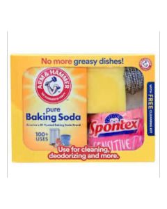 Arm and Hammer Baking Soda with Cleaning Kit, 907g