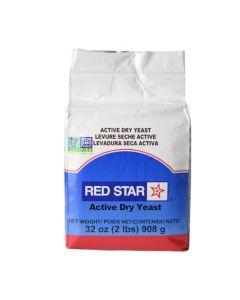 Red Star Active Dry Yeast Value Size 1 Pack 2 Pound Ea