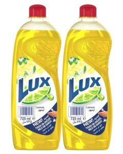 Lux Lemon Dishwashing Liquid Value Pack 2 x 725 ml