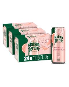Maison Perrier Forever Grapefruit Flavored Sparkling Water 1115 Fl Oz Cans 8 Count 3 Pack