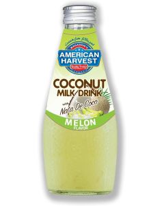 American Harvest Coconut Milk Drink with Nata De Coco Melon Flavor