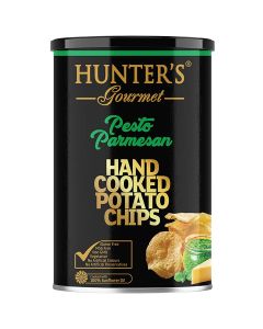 Hand Cooked Pesto Parmesan Potato Chips