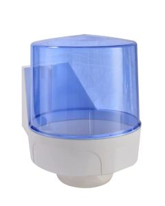 Maxi-Roll Dispenser Tissue Center Pull Plastic Wash Wall Mounted Toilet Blue