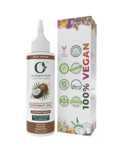 100 Pure Organic Coconut Oil for Hair Skin Body ColdPressed Unrefined and Natural Nourishing Strengthening Oil Vegan ChemicalFree 34 fl oz