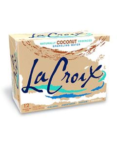 La Croix Water Sparkling Coconut 12 Fl Oz 12 Pack