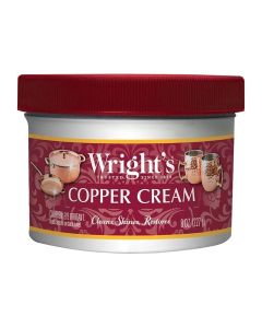 Copper, Brass Cream Cleaner - 8 Ounce - Gently Cleans and Removes Tarnish Without Scratching