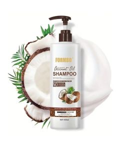 Coconut Shampoo 500ml - Shampoo with Coconut Fruit Extract - Moisturising and Nourishing Shampoo - Hair Gloss - Soft and Supple Hair - Hair and Scalp Care - All hair types - Beauty