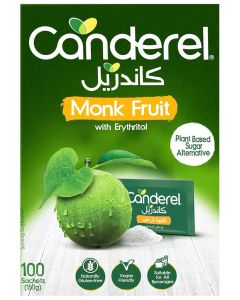 Canderel Monk Fruit With Erythritol 100 Sachets 150 Gm