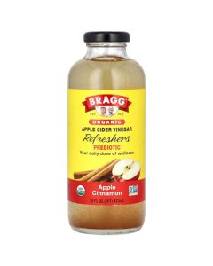 Bragg Refreshers Organic Apple Cinnamon Apple Cider Vinegar Beverage 16 Fl Oz