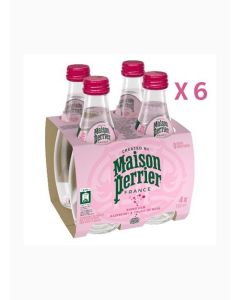 Sparkling Beverage Raspberry & Rose Flavour 24*330ml