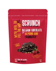 Belgian Dark Chocolate Almond & Cranberry