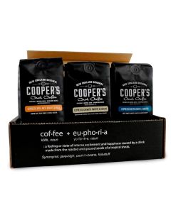 Espresso Box Set Coffee Ground For Espresso Sampler Gift Set Featuring Brazilian Kenyan Ethiopian Coffee Beans Light Medium Dark Roast Ground Coffee 8 oz Bags 24 oz Total