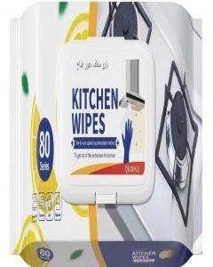 VYATIRANG 80 pcs kitchen wipes, Disposable paper, antibacterial for Home & Office Cleaning Wet Wipe strong, kitchen tissue Grease Cleaning Floor Wipes
