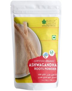 Bliss of Earth Ashwagandha Powder 100g / Premium Ayurvedic Root Herb / Withania Somnifera Herbal Supplement / Vegan Adaptogen Powder / Smoothie Tea Wellness Mix