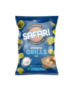 Safari Potato Grills Chips in Plain Salty Flavor- 60gms