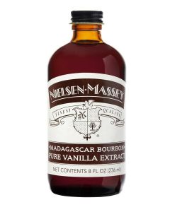 Madagascar Bourbon Pure Vanilla Extract for Baking and Cooking, 8 Ounce Bottle with Gift Box