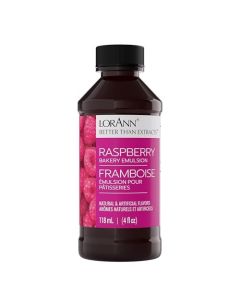 LorAnn Oils Raspberry Bakery Emulsion True Essence Ideal for Boosting Fruit Tones in Cakes Cookies Desserts GlutenFree KetoFriendly Extract Substitute Essential for Your Kitchen 4 Oz