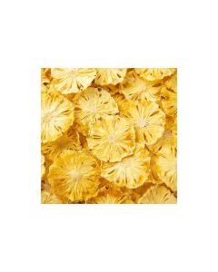 Mkostlich Dried Pineapple Slices Dehydrated Pineapple Slices for Cocktail Garnish Drinks Baking Fruit Tea No Sugar Added No Sulphur Edible Dry Pineapple Flowers 100g352oz Pack of 1