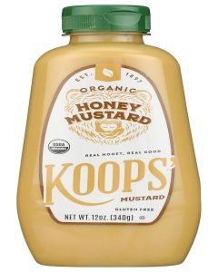 Koops, Organic Honey Mustard, 12 Ounce