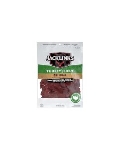 Jack Links Turkey Jerky Original Jerky Bag Flavorful Snack Ready to Eat Protein Snacks with 13g of Protein per Serving Made with 100 Turkey Keto Friendly 5 Oz