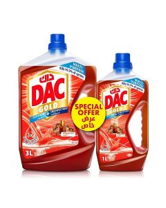 2-Piece Fragrance Disinfectant Floor Cleaner Liquid - Arabian Oud 3 Liter+1 Liter