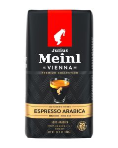 Julius Meinl Premium Collection Espresso Arabica Whole Bean Coffee – 100% Arabica, Medium Roast, Intensity 5 – 1kg
