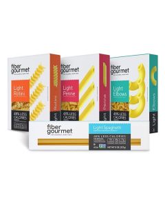 Fiber Gourmet Pasta Variety Pack - Low Calorie & Fiber-Rich