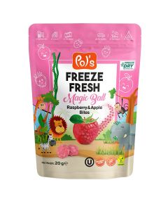 Freeze Dried Magic Ball Raspberry & Apple Bites