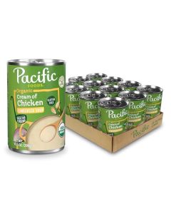 Pacific Foods Organic Cream of Chicken Soup 105 oz Can Case of 12