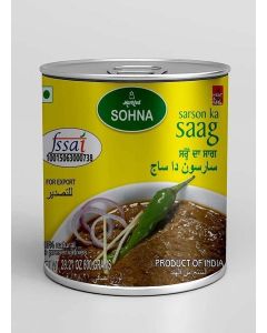 Sohna Sarson Ka Saag Ready to Eat, Traditional Mustard Greens Dish, 450g