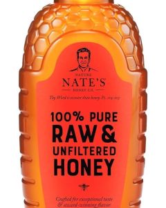 Nature Nate's 100% Pure Raw & Unfiltered Honey - 16 oz