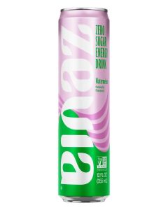 Zevia Zero Sugar Energy Drink, Watermelon, 12 Ounce Can