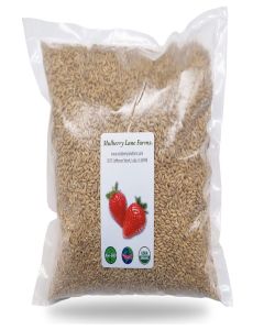 Mulberry Lane Farms Whole Oats 5 Pounds Hulled, Groats, USDA Certified Organic Non-GMO Bulk,