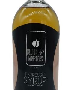 Blueberry Roasters Almond Espresso Syrup 1000 ml - Double Concentrated Flavor for Beverages and Desserts