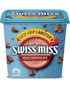Swiss Miss Milk Chocolate Hot Cocoa Mix Canister