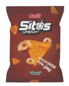 Sitos Caramelized Onion Tortilla Chips