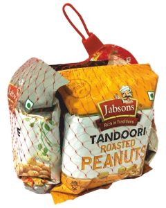 Assorted Peanuts Traditional Indian Flavored Snack (Pack of 6)