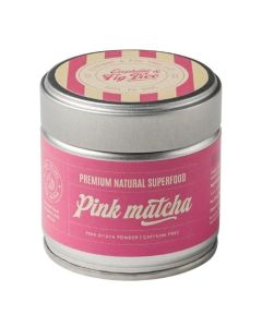 Elephant & Fig Tree Pink Matcha Powder 30g / Premium Natural Superfood Drink Mix Made from 100% Organic Pink Pitaya (Dragon Fruit) / Caffeine-Free Healthy Alternative / Antioxidant-Rich / Natural Energy Boost / Perfect for Smoothies, Lattes, Baking & Dess