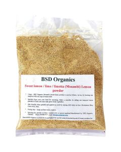 BSD Organics Sweet lemonlimelimetta Mosambi Lemon powder 100 gm