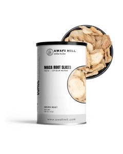 AWAFI MILL Maca Root Slices 250g - Peruvian Maca / Lepidium meyenii