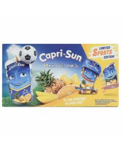 Capri-Sun Drinking Juice Pouch, Mixed Fruit Drink- Box of 10 Pouches
