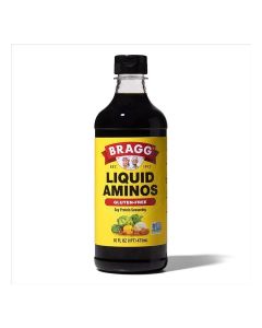 Liquid Aminos All Purpose Seasoning – Soy Sauce Alternative – Gluten Free, No GMO's, Kosher Certified, 16 ounce